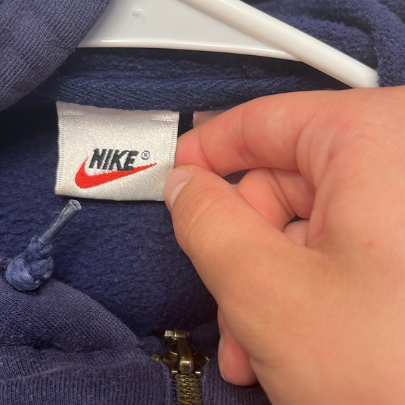 Nike Vintage 3/4 zip cropped sweatshirt - Picture 3 of 4
